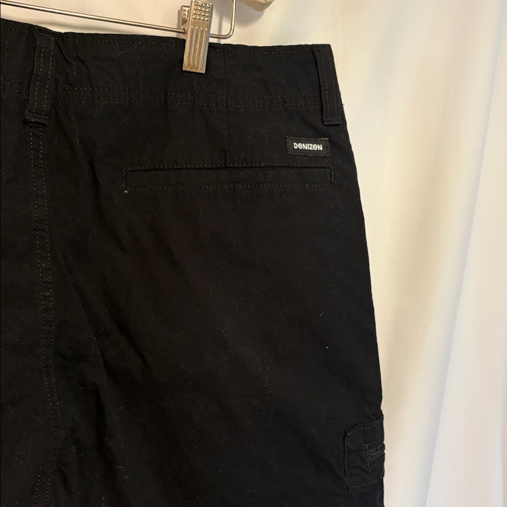 Denizen from Levi's Black Cargo Shorts Men’s SZ 34 - Picture 4 of 11